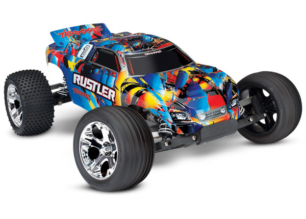 Traxxas 1/10 Rustler XL-5 2WD Stadium Truck w/ TQ Radio