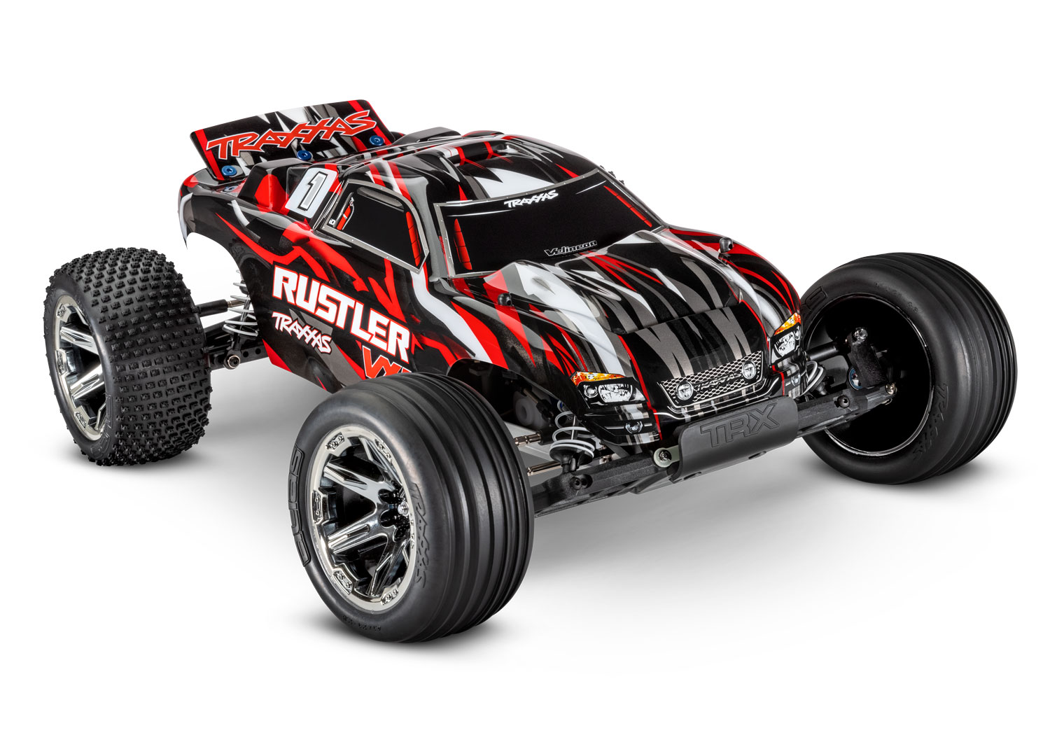 Traxxas 1/10 Rustler VXL 2WD Stadium Truck w/ TQi Radio