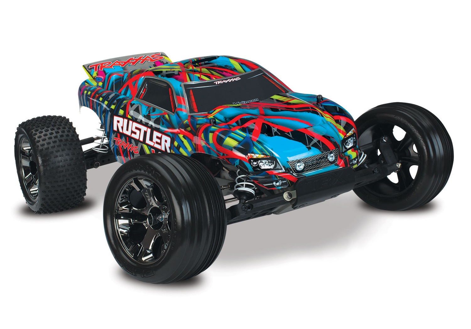 Traxxas 1/10 Rustler VXL 2WD Brushless Stadium Truck w/ TQi