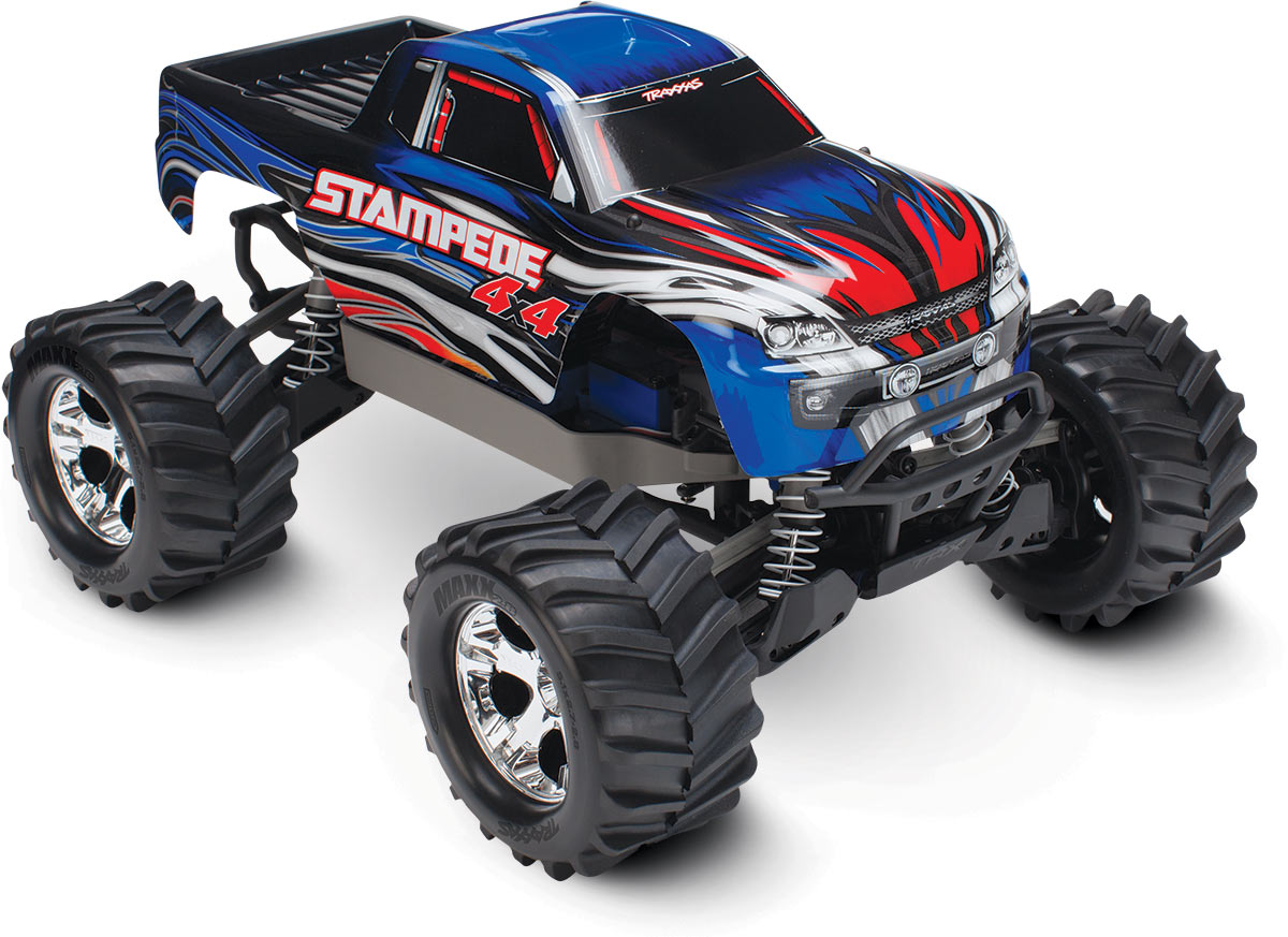 Traxxas 1/10 Stampede XL-5 4X4 Monster Truck w/ TQ Radio