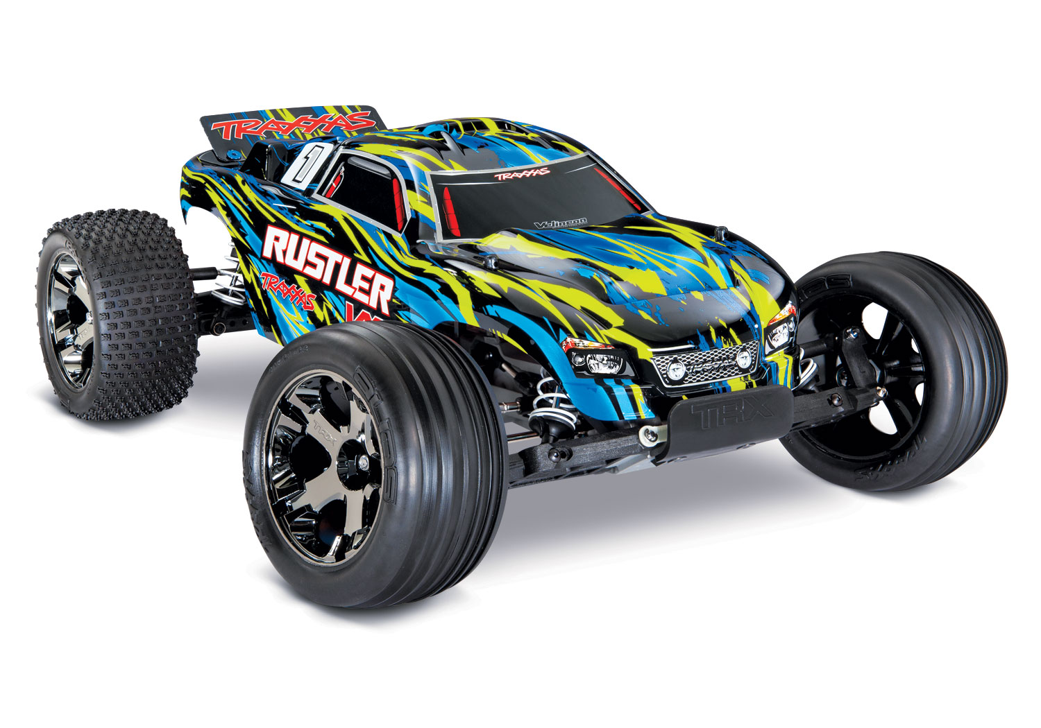 Traxxas 1/10 Rustler VXL 2WD Brushless Stadium Truck w/ TQi