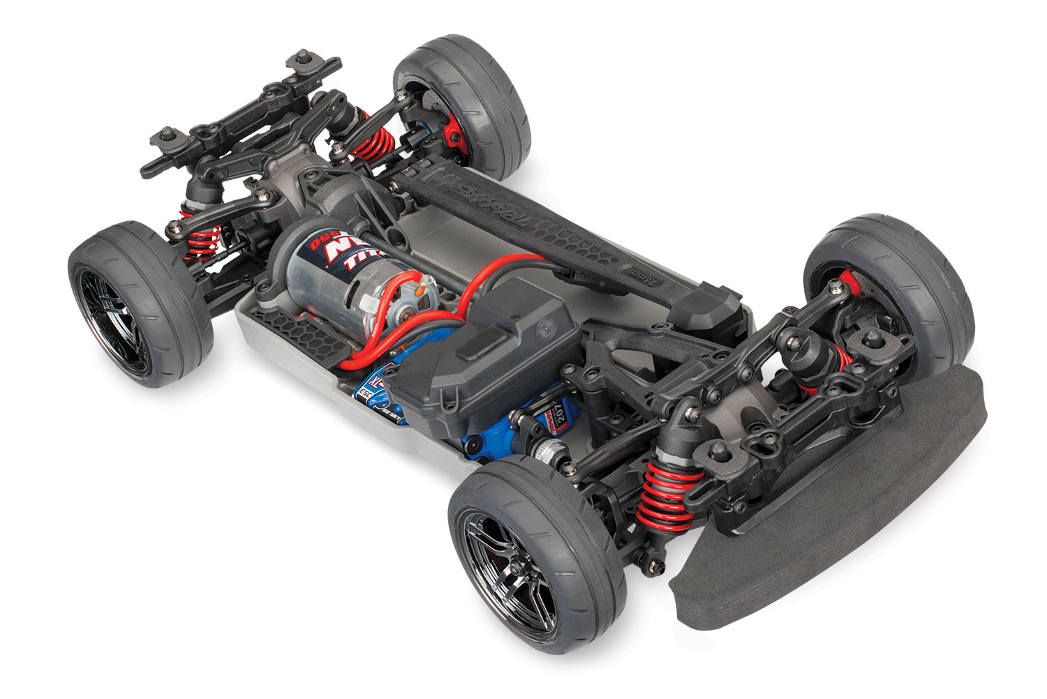 Traxxas 1/10 4-Tec 2.0 AWD Chassis w/ TQ Radio