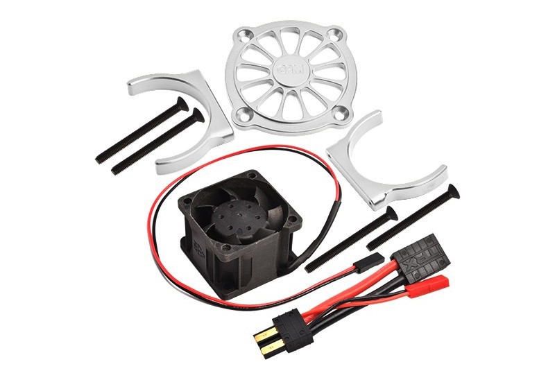 ALUMINUM MOTOR HEATSINK WITH COOLING FAN -9PC SET