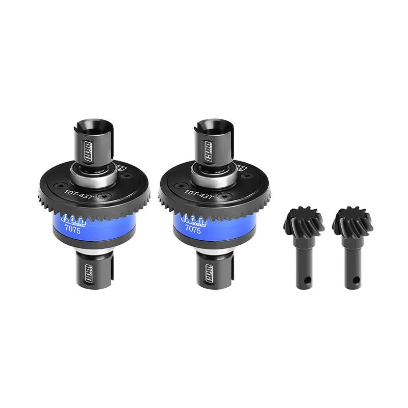 20CrMnTi STEEL + 7075 ALLOY 10/43T FRONT/REAR COMPLETE DIFFERENTIAL