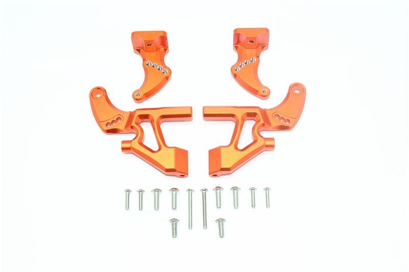 ALUMINUM REAR SUSPENSION ARM SET (UPPER+LOWER) -24PC SET
