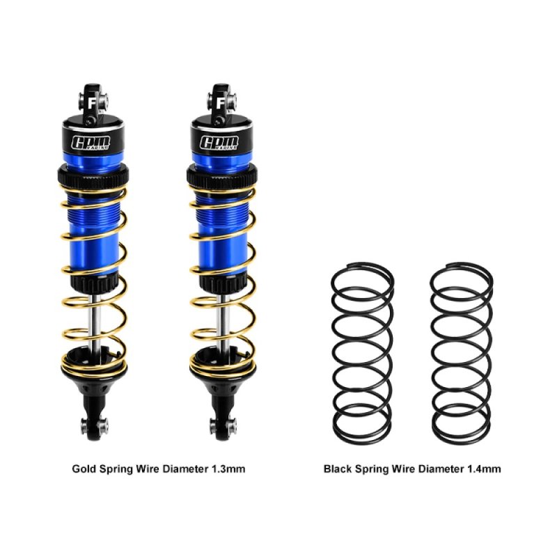6061-T6 ALLOY FRONT ADJUSTABLE SPRING SHOCK 104MM