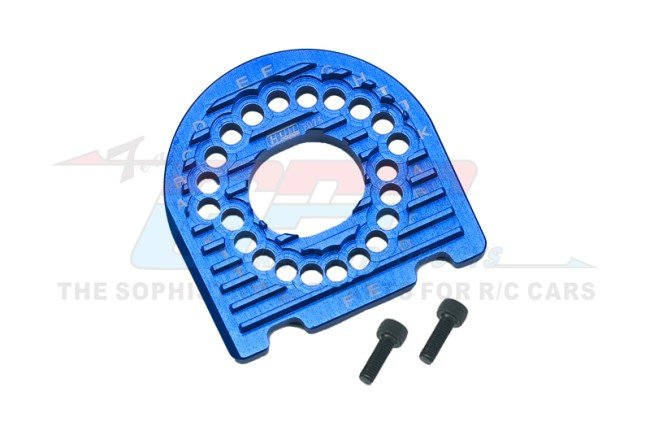 ALUMINUM 7075 MOTOR MOUNT PLATE WITH HEAT SINK FINS