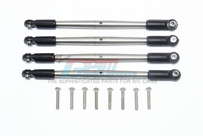 STAINLESS STEEL FRONT+REAR SUPPORTING TIE ROD -12PC SET