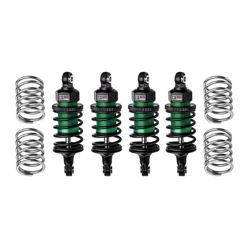 6061 ALLOY FRONT (58MM)+REAR (60MM) OIL FILLED ULTRA SHOCKS