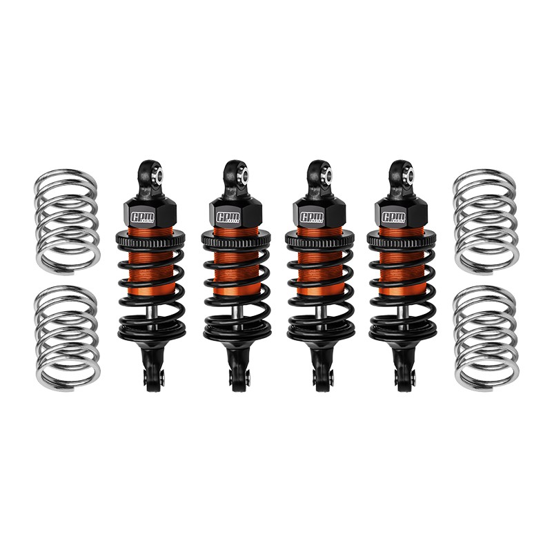 6061 ALLOY FRONT (58MM)+REAR (60MM) OIL FILLED ULTRA SHOCKS