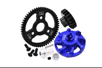 ALUMINIUM MOTOR HEATSINK WITH COOLING FAN - 1 SET (FOR SLASH 4X4 LCG VERSION)