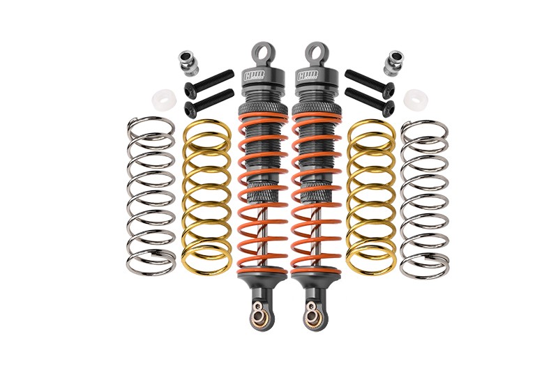 ALUMINUM REAR ADJUSTABLE SHOCKS 102MM -14PC SET