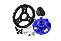 ALUMINIUM MOTOR HEATSINK WITH COOLING FAN - 1 SET (FOR SLASH 4X4 LCG VERSION)