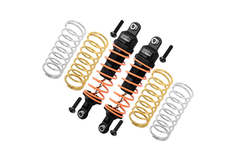 ALUMINUM FRONT ADJUSTABLE SHOCKS 87MM -14PC SET