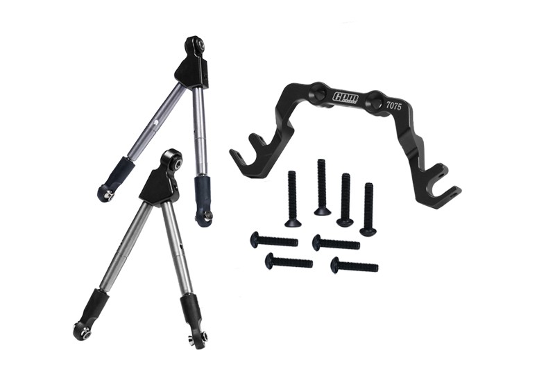 7075 ALLOY FRONT TIE RODS WITH STABILIZER FOR C HUB