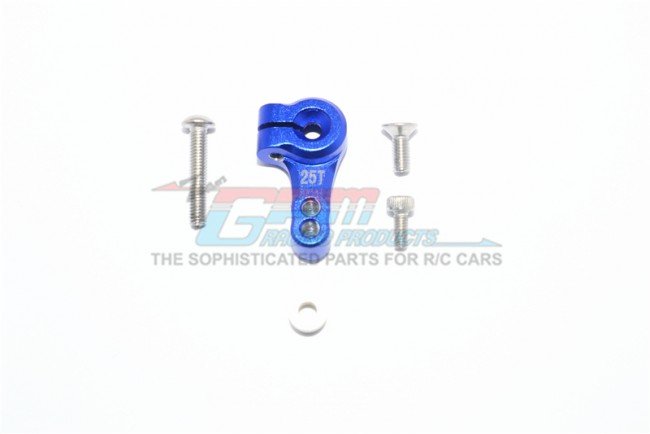 ALUMINUM ADJUSTABLE 25T SERVO HORN -5PC SET