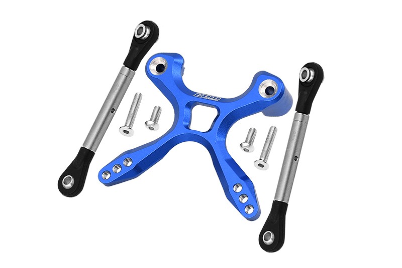 TITANIUM REAR TIE RODS WITH STABILIZER -7PC SET