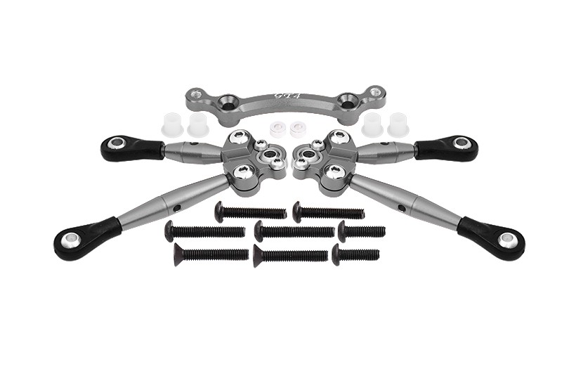 ALUMINUM FRONT TIE RODS WITH STABILIZER FOR C HUB -15PC SET