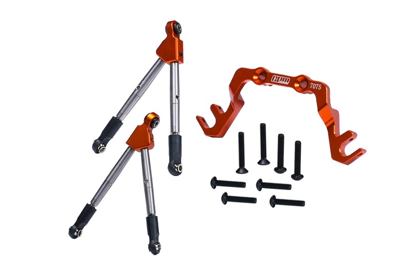 7075 ALLOY FRONT TIE RODS WITH STABILIZER FOR C HUB