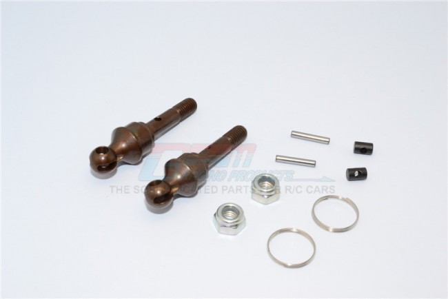 ALUMINIUM SHOCK ENDS FOR SLA087F OR SLA102R - 2PCS