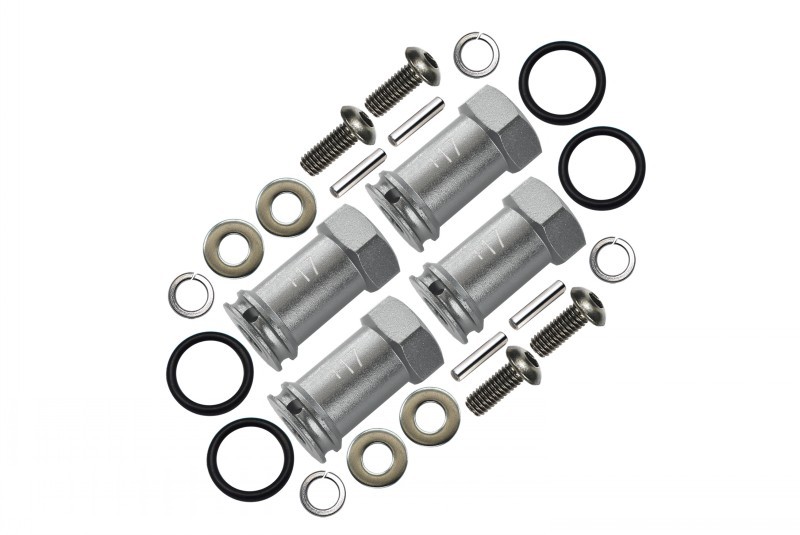 ALLOY HEX ADAPTOR(+17MM)-4PCS SET
