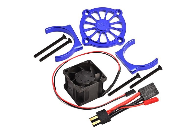 ALUMINUM MOTOR HEATSINK WITH COOLING FAN -9PC SET