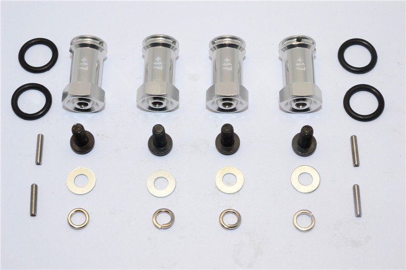 ALLOY HEX ADAPTOR(+17MM)-4PCS SET
