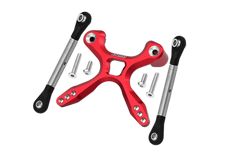 TITANIUM REAR TIE RODS WITH STABILIZER -7PC SET