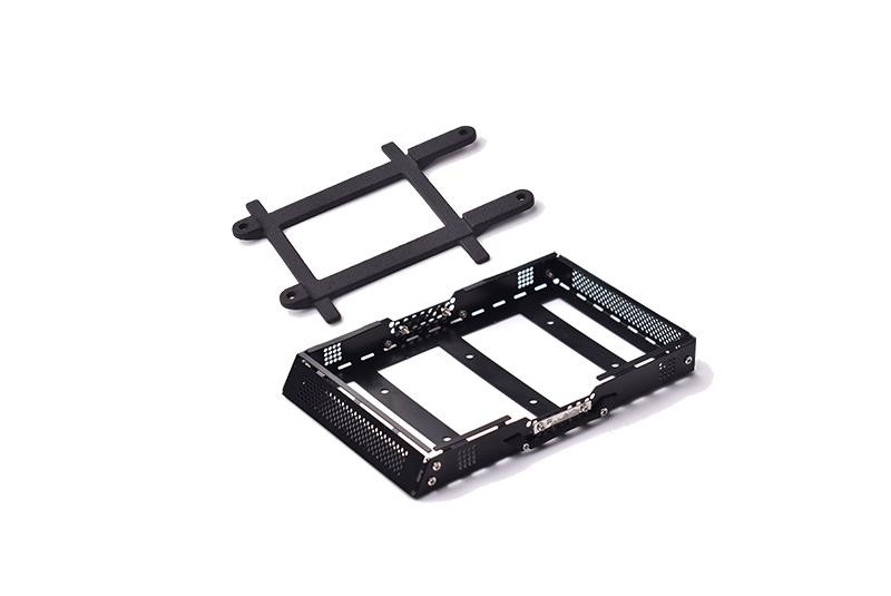 RUBBER MUDGUARD+METAL FIXING BRACKET SET