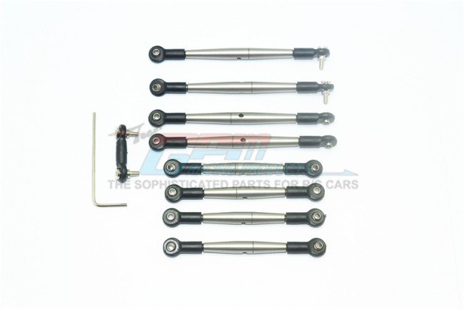 STAINLESS STEEL ADJUSTABLE TIE RODS -10PC SET