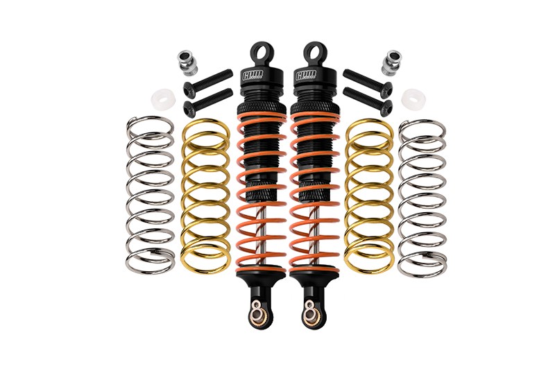 ALUMINUM REAR ADJUSTABLE SHOCKS 102MM -14PC SET