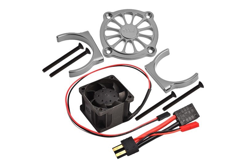 ALUMINUM MOTOR HEATSINK WITH COOLING FAN -9PC SET