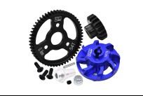 ALUMINIUM MOTOR HEATSINK WITH COOLING FAN - 1 SET (FOR SLASH 4X4 LCG VERSION)