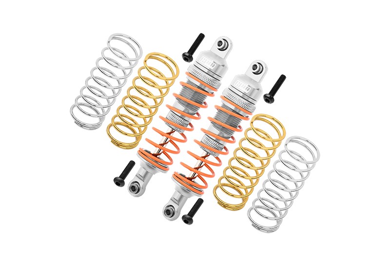 ALUMINUM FRONT ADJUSTABLE SHOCKS 87MM -14PC SET