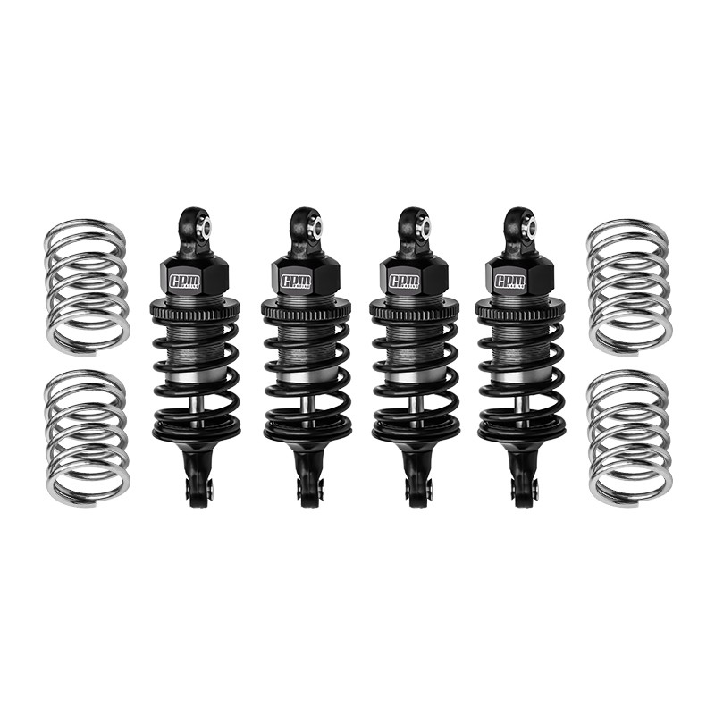 6061 ALLOY FRONT (58MM)+REAR (60MM) OIL FILLED ULTRA SHOCKS