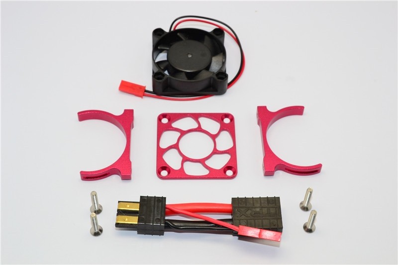 ALUMINIUM SPUR GEAR COVER MOUNT - 1PC SET (FOR SLASH 4X4 LOW-CG 68086-21 VERSION)