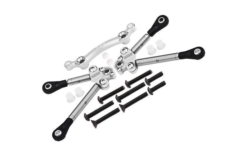 TITANIUM FRONT TIE RODS WITH STABILIZER FOR C HUB -17PC SET