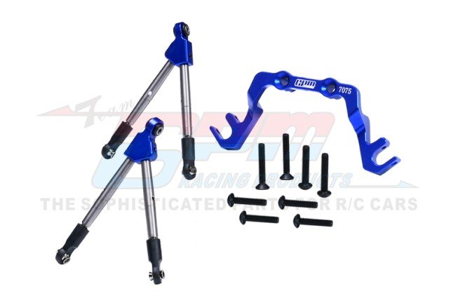 7075 ALLOY FRONT TIE RODS WITH STABILIZER FOR C HUB
