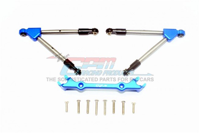 ALUMINUM FRONT TIE RODS WITH STABILIZER FOR C HUB -11PC SET