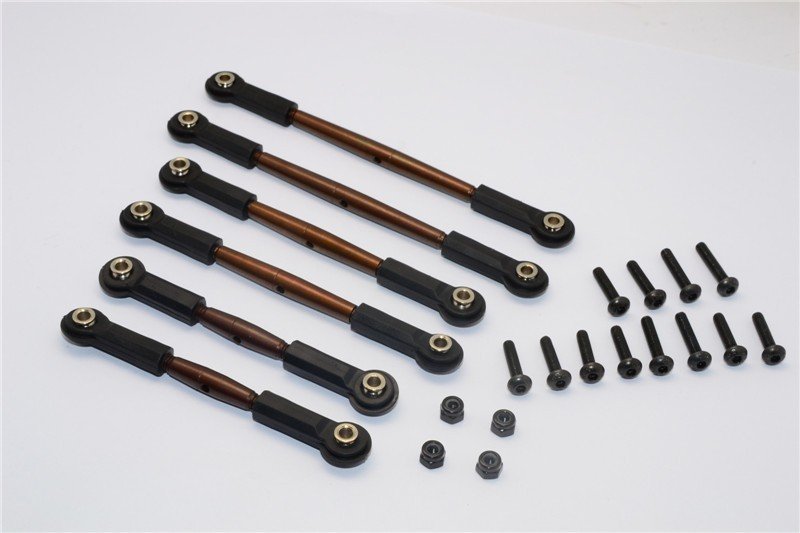 SPRING STEEL ANTI-THREAD TIE ROD  - 6PCS SET