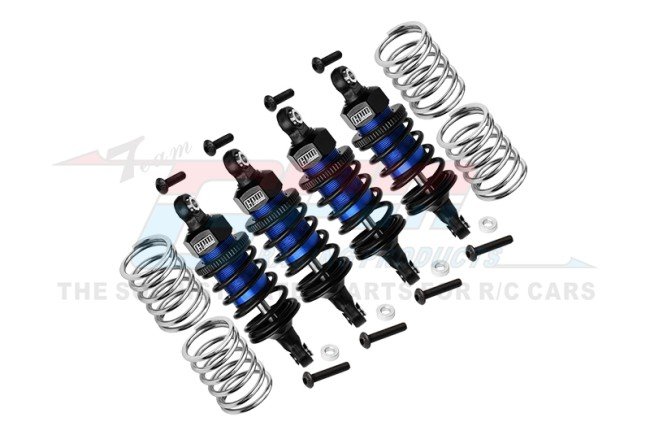6061 ALLOY FRONT (58MM)+REAR (60MM) OIL FILLED ULTRA SHOCKS